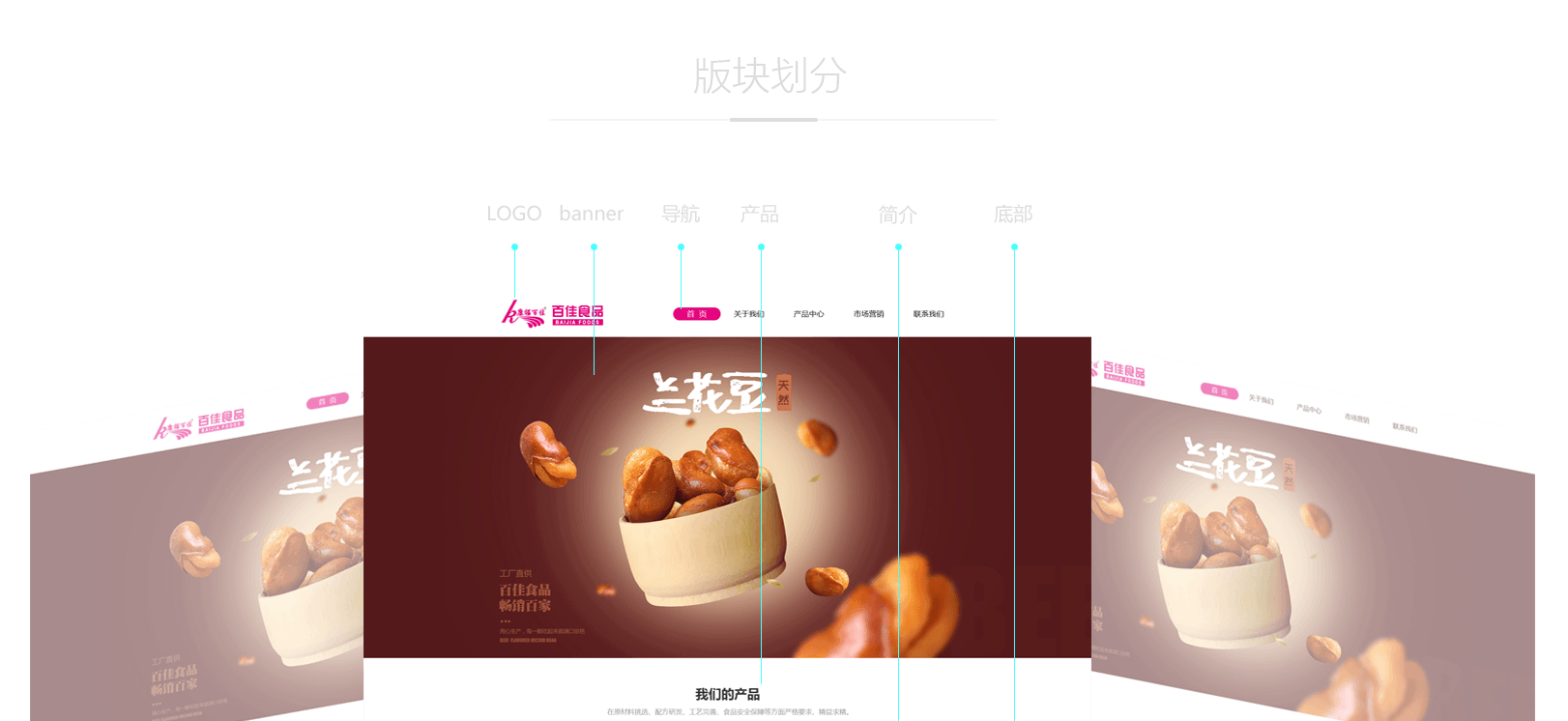 公司網站制作中頁面元素的總體審美